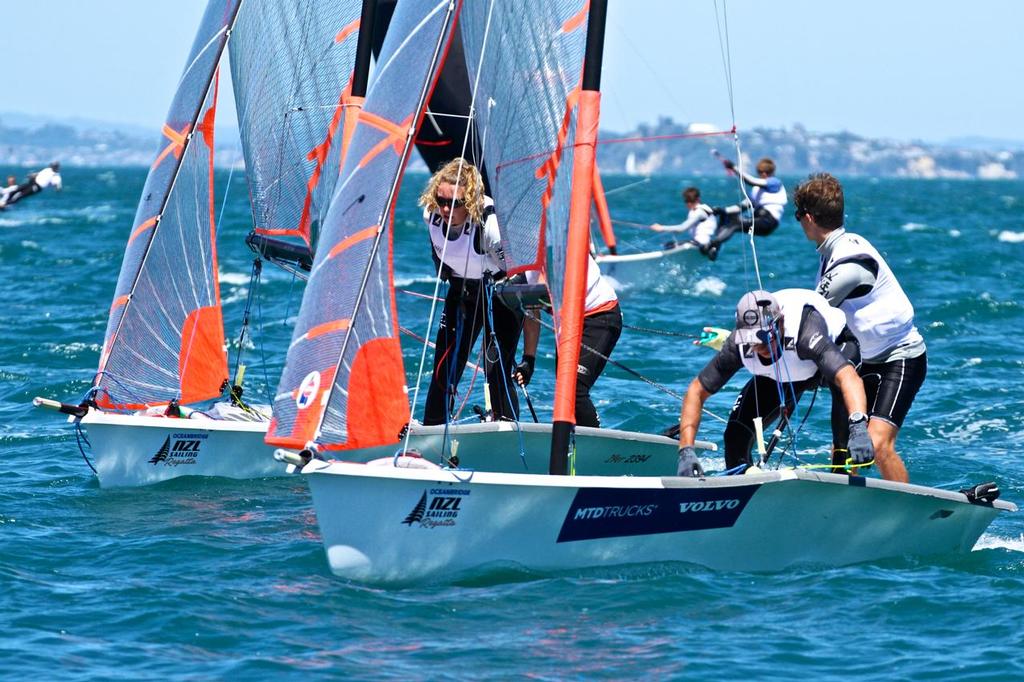 29er - Oceanbridge NZL Sailing Regatta - Day 1 © Richard Gladwell www.photosport.co.nz